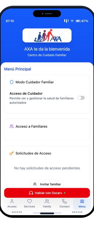 Caregiver Access Mode