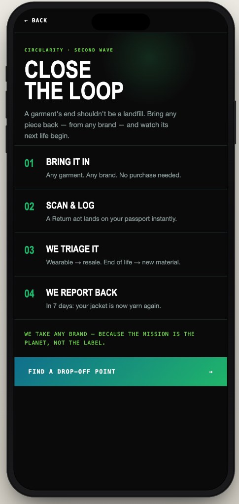 Close the loop